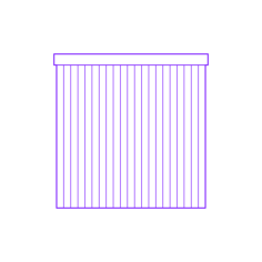Buildings Window Blinds Vertical Stencil Svg Design File, Free Vectors File